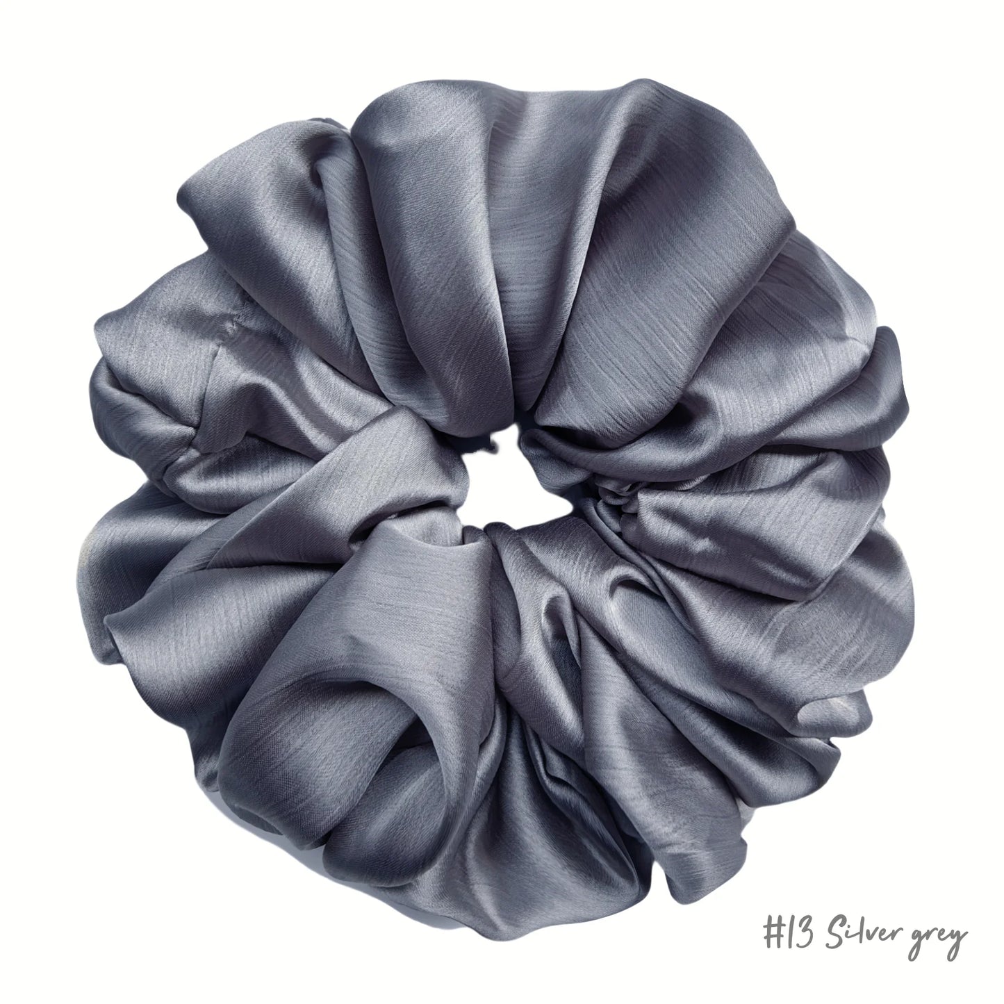 Big Size Crepe Satin Scrunchies 