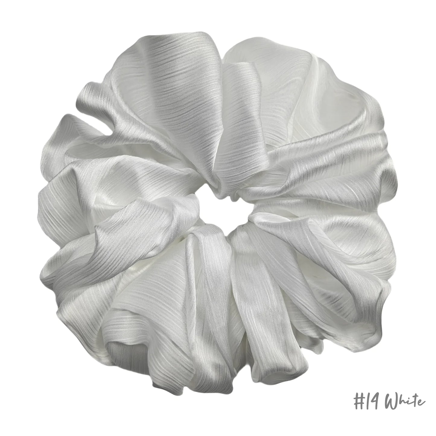 Big Size Crepe Satin Scrunchies 