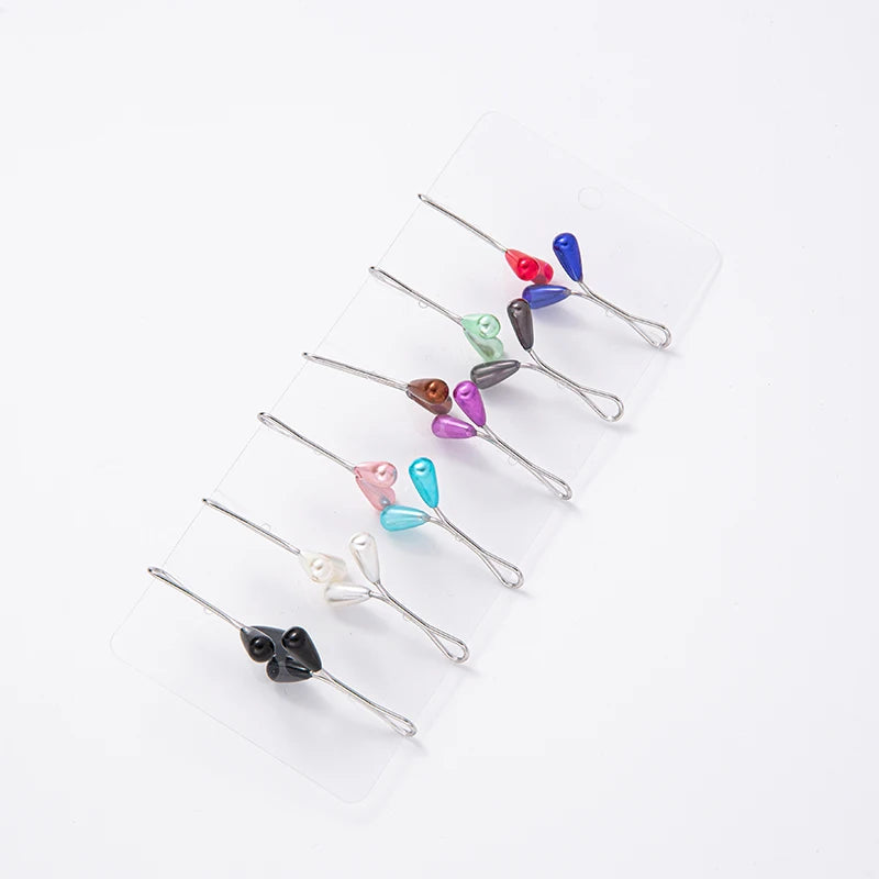 Water Droplet Hijab Clips | 12 pcs set