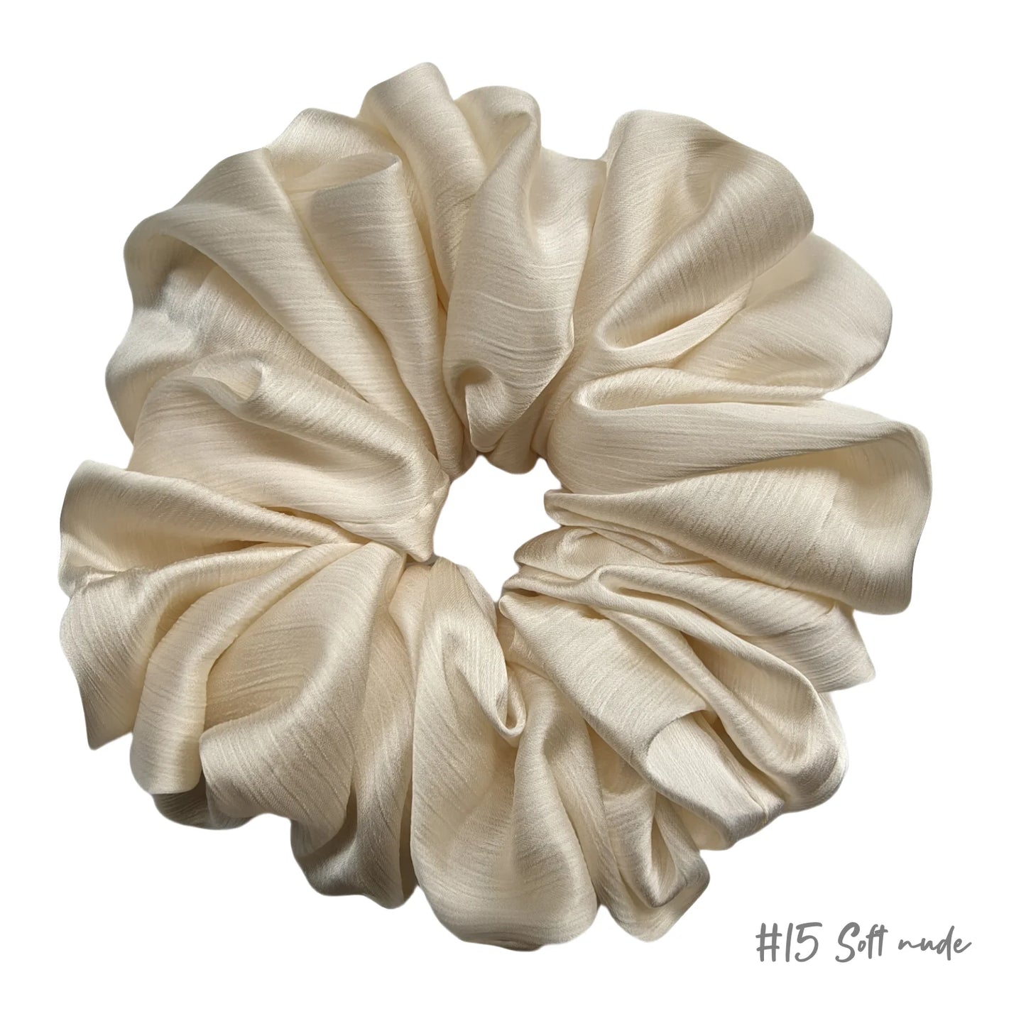 Big Size Crepe Satin Scrunchies 