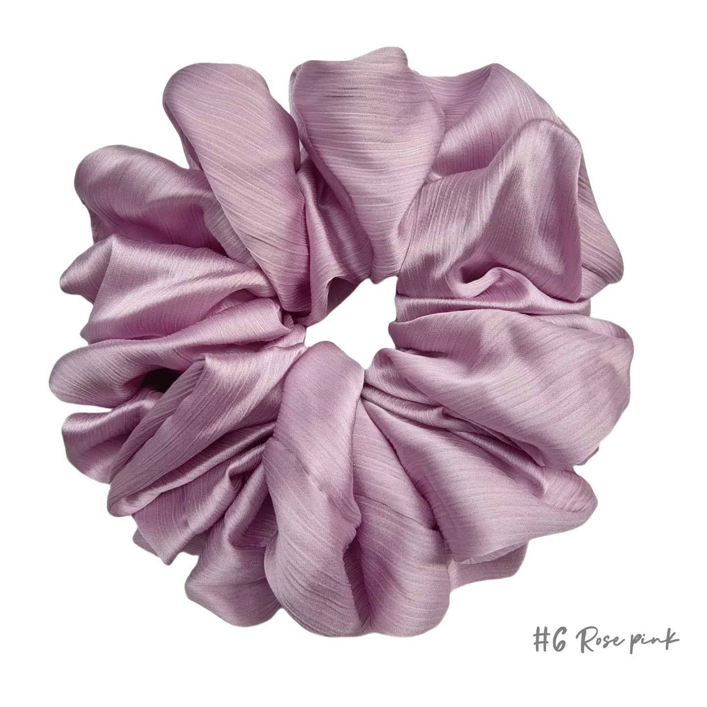 Big Size Crepe Satin Scrunchies 