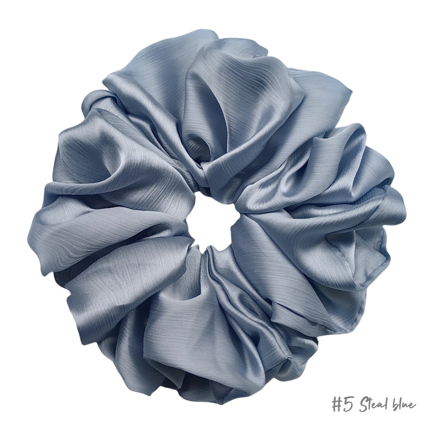 Big Size Crepe Satin Scrunchies 