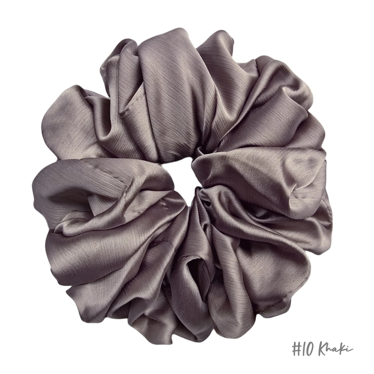 Big Size Crepe Satin Scrunchies 