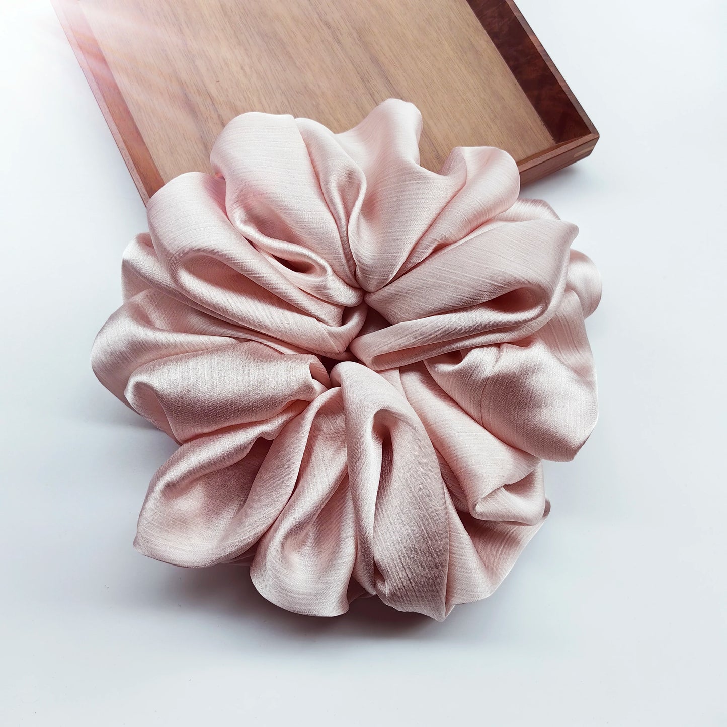 Big Size Crepe Satin Scrunchies 