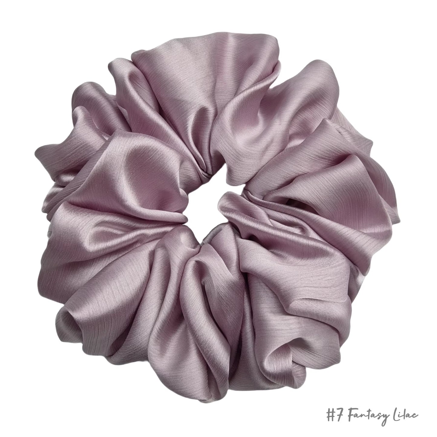 Big Size Crepe Satin Scrunchies 